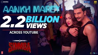 SIMMBA: Aankh Marey | Ranveer Singh, Sara Ali Khan | Tanishk Bagchi, Mika, Neha Kakkar,  Kumar Sanu