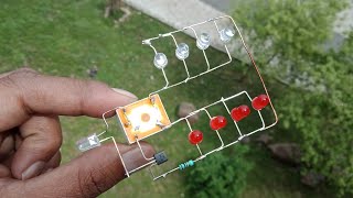 DIY STROBE LIGHTS USING BC547 TRANSISTOR & RELAY