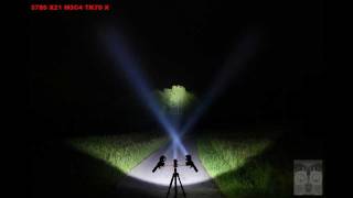Beamshots: Fenix TK70, LedLenser X21, EagleTac M3C4 XM-L, 3x XM-L, 3x R5, Spark SL6 740NW, 800CW