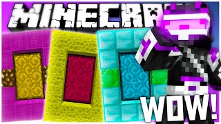 LOS 8 PORTALES DE MINECRAFT