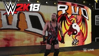 WWE 2K18 : ROB VAN DAM UPDATED GFX