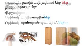 Հայոց լեզու, I դասարան, Գոյականի թիվը