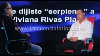 Roberto Martínez: ¿Le dijiste 'serpiente' a Viviana Rivasplata?