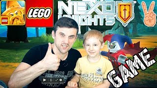 LEGO NEXO KNIGHTS MERLOK 2.0  Лего нексо найтс прохождение Игра мультик на Русском Языке