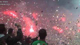 ΠΑΟΚ ΑΡΗΣ  PLAY OFF 2010 κερκιδα