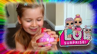 #лол LOL SURPRISE LIL BABY SISTERS ШАРИКИ ЛОЛ С СЮРПРИЗОМ! Куклы ЛОЛ Декодер! Видео для Детей