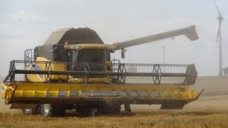 Уборка зерновых в Германии. Уборочная 2013