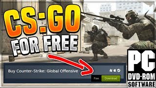 How To: Get CS:GO For FREE + Multiplayer! Legit No Ads, Or Bullcrap!