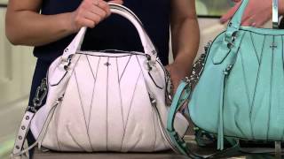 orYANY Trina Italian Leather Satchel with Shawn Killinger