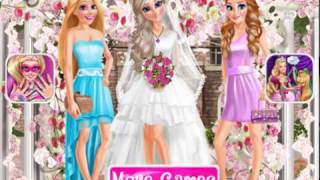 Мультик игра Принцессы Диснея на свадьбе Эльзы (Eliza and Princesses Wedding)