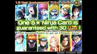 Naruto x Boruto Summon: 1.5 Year Anniversary-Ticket Summon #4! Yakasa Beads for Itachi Birthday!!