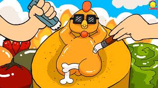 เพลงไก่ย่างถูกเผา Grilled Chicken Song เพลงเด็กอนุบาล