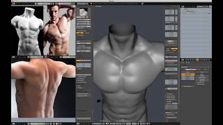 Sculpting a Male Human Bust in Blender - Beginner Tutorial