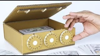 Как сделать сейф из картона!