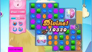Candy Crush Saga Level 1882 18 moves NO BOOSTERS Cookie