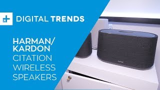 Harman Kardon Citation Wireless Speakers - Hands On at CES 2019