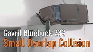 Gavril Bluebuck | Small Overlap Collision | BeamNG.drive