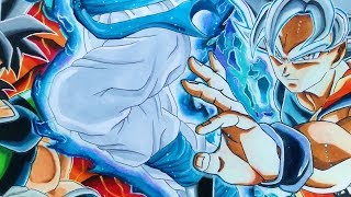 Como dibujar a GOKU Ultra instinto Dominado/Pelicula Dragon ball Super/Batalla Final 3ra parte