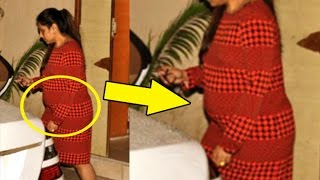 Rani Mukherjee Pregnant - shows off BABY BUMP @ Doctor's CLINIC