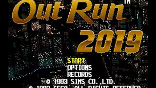 Mega Drive Longplay [150] Outrun 2019