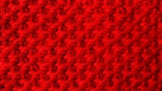 Tunisian crochet pattern Путанка Тунисские Узоры вязания крючком 4