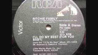 Ritchie Family - I'll Do My Best (For You Baby) [12" Inch]