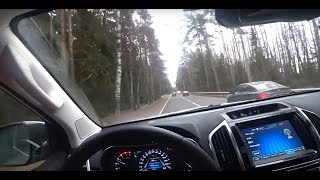 На Haval H9 замеряем расход и разгон за 200 км, динамика обгонов.