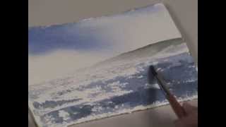Wind Blown Water in Watercolor with Birgit O'Connor