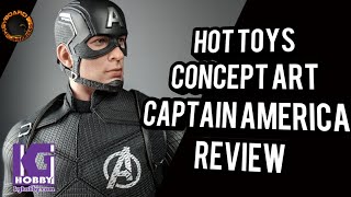 Hot Toys Concept Art Captain America Toy Fair Exclusive Review #HotToys #CaptainAmerica #toyfair