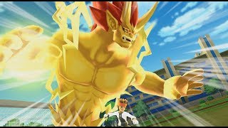 Inazuma Eleven GO Strikers 2013 Inazuma Legend Japan VS Shinsei Inazuma Japan Wii (Dolphin Emulator)