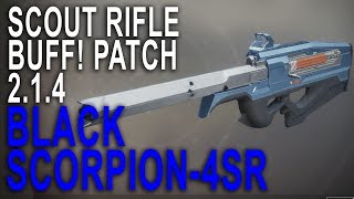 Black Scorpion Wrecks in PVP Now! Post 2.1.4 Scout Rifle Buff Destiny 2