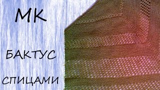 Как связать бактус спицами.