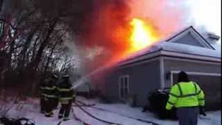 ShapPhoto house fire in Wadsworth IL 1-23-14