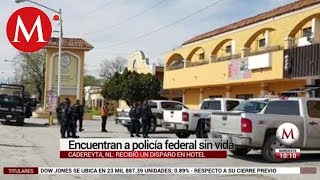 Investigan muerte de policía federal en Cadereyta