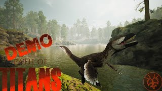 MAP GOT BIGGER! LET'S CHECK IT OUT! -Path of Titans Demo Gameplay-