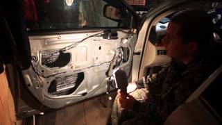 Шумоизоляция дверей Toyota Avensis