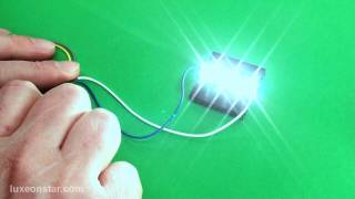 Connecting Multiple 10mm Square Rebel LEDs in Series