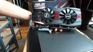 ASUS Radeon R9-280X DirectCU II TOP (R9280X-DC2-3GD5) videokártya kicsomagoló videó | Tech2.hu