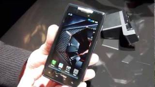 Motorola DROID RAZR demonstration