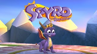 Spyro The Dragon - Complete 120% Walkthrough (All Dragons, Gems & Eggs) HD