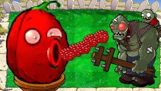 1 Wall-nut pea boom vs 899 Giga-gargantuar Hack PVZ 100%