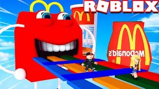 ROBLOX OBBY: UCIEKAMY Z McDONALD'S | Vito i Bella