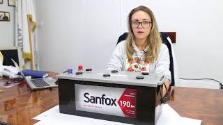 Аккумулятор SanFox 6ст-190 а.ч. обзор