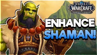 Enhancement NEW Talents & Abilities - VERY OP! - Battle for AZEROTH ALPHA