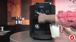 Как приготовить капучино в кофемашине Krups Roma EA81