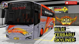 RILIS MOD TERBARU BUSSID || MOD SKYLINER TERBARU 2020
