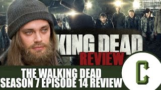 The Walking Dead Review with Tom Payne "Jesus" - Season 7 Episode 14 "The Other Side"