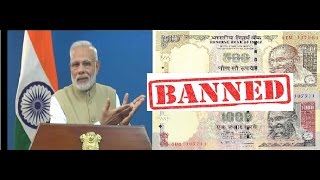 why modi ji banned 500 & 1000 rupee note ?