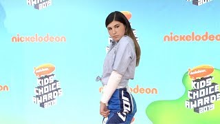 Sunny Malouf 2019 Kids' Choice Awards Orange Carpet