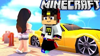Майнкрафт Выживание Подарил Машину Девушке Майнкрафт ПЕ Minecraft PE #для детей #мультик игра и Дети